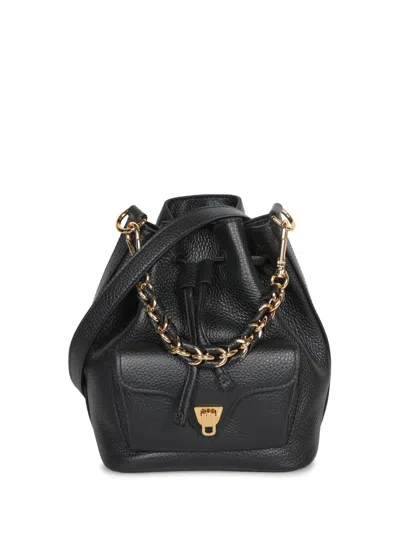Coccinelle Beat Gen S Black Bucket Bag