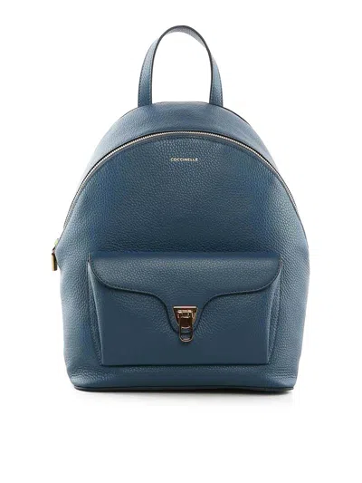 Coccinelle Beat Generatio Backpack In Blue