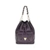 Coccinelle Beat Generation Bucket Bag In Purple