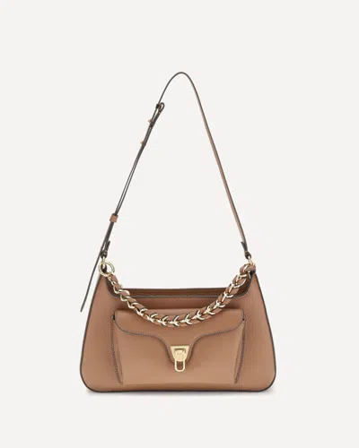 Coccinelle Beat Generation Shoulder Bag In Brown