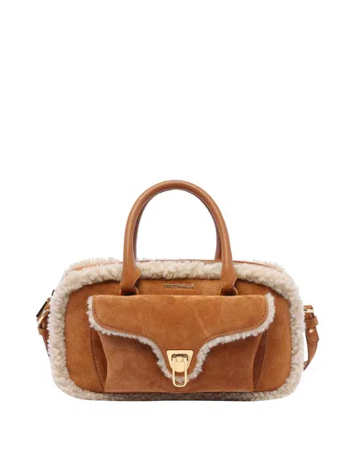 Coccinelle Beat Handbag In Brown