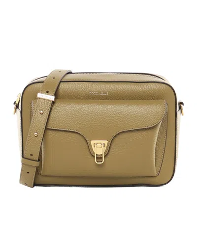Coccinelle Beat Soft Large Shoulder Bag In Brown