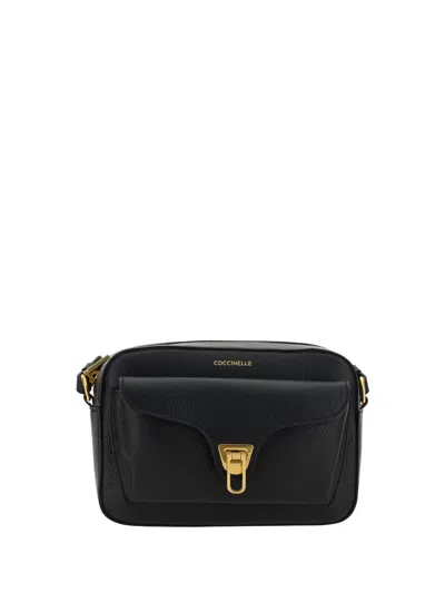 Coccinelle Beat Soft Shoulder Bag In Black