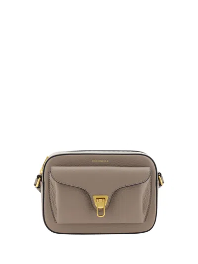 Coccinelle Beat Soft Shoulder Bag In Brown