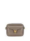 Coccinelle Beat Soft Shoulder Bag In Warm Taupe