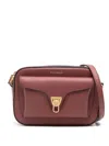 Coccinelle Beat Soft Small Shoulder Bag In Marrone