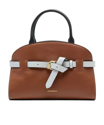 Coccinelle Belt-buckle Leather Satchel