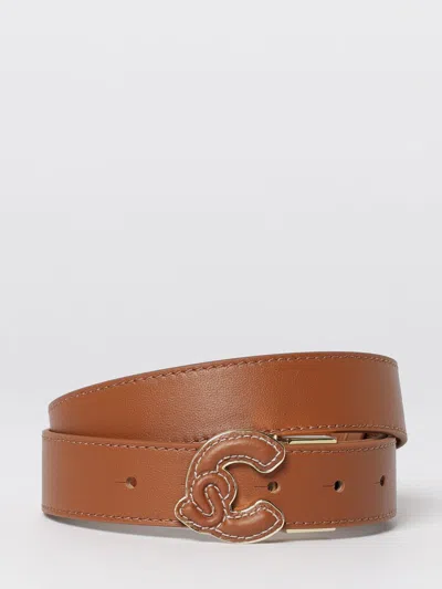 Coccinelle Belt Woman  In Brown