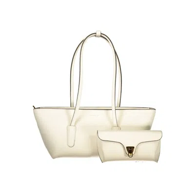 Coccinelle Bianco Leather Women's Women's Bag In White