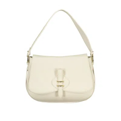 Coccinelle Bianco Pelle Women Handbag In White