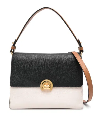 Coccinelle Binxie Tricolor Tote Bag In Neutrals