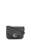 Coccinelle Black C-me Shoulder Bag In Black