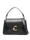 Coccinelle Small C-me Cross Body Bag In Black