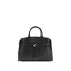 Coccinelle Black Calf Leather Bos Taurus Handbag In Black