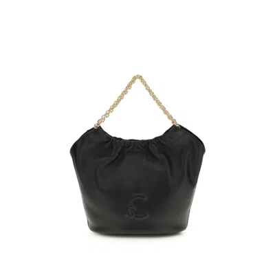 Coccinelle Black Calf Leather Bos Taurus Handbag