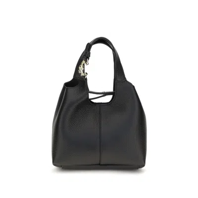 Coccinelle Black Calf Leather Bos Taurus Shoulder Bag
