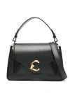 Coccinelle Black Handbag With Detachable Top Handle