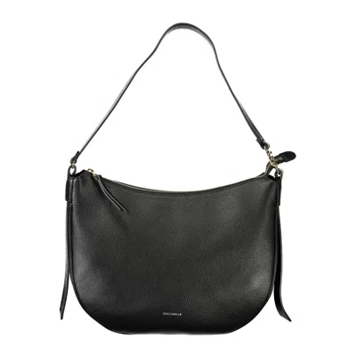 Coccinelle Black Leather Handbag