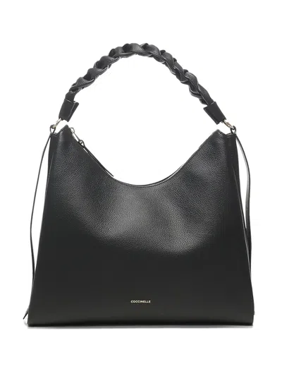 Coccinelle Boheme Medium Bag In Black