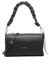 Coccinelle Boheme Grana Double Shoulder Bag In Black