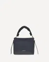 Coccinelle Black Boheme Shoulder Bag In Black