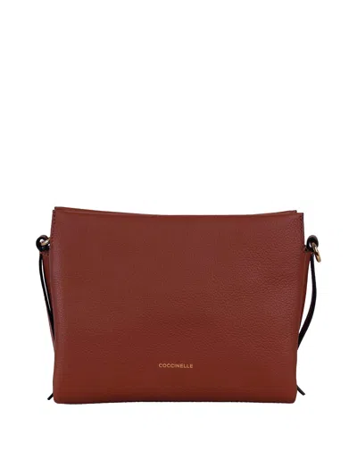 Coccinelle Boheme Handbag In Brown