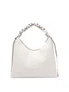 Coccinelle Medium Boheme Shoulder Bag In White