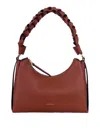 Coccinelle Boheme Small Shoulder Bag In Brown
