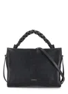 Coccinelle Black Boheme Shoulder Bag In Black