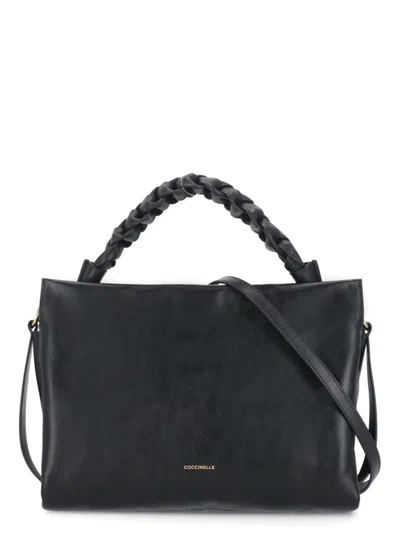 Coccinelle Boheme Vintage Bag In Black