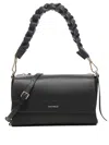 Coccinelle Boheme Grana Double Shoulder Bag In Black