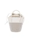 Coccinelle Beige Myrtha Bucket Bag