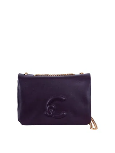 Coccinelle Dulse Shoulder Bag In Purple