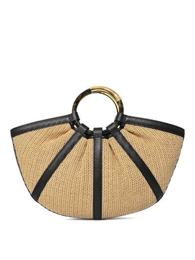 Coccinelle Shell Large Bag In Yellow