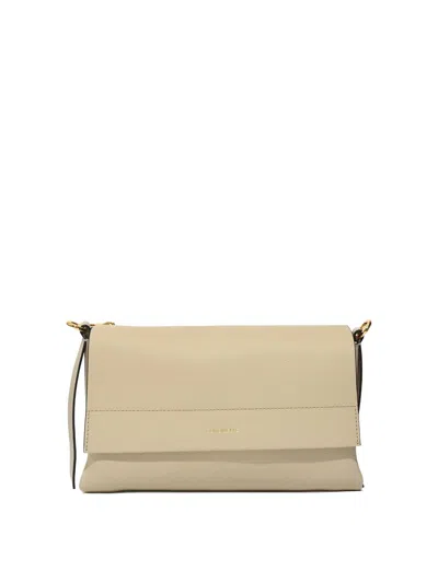 Coccinelle Boheme Small Sandshe/seagrass Bag In Neutral