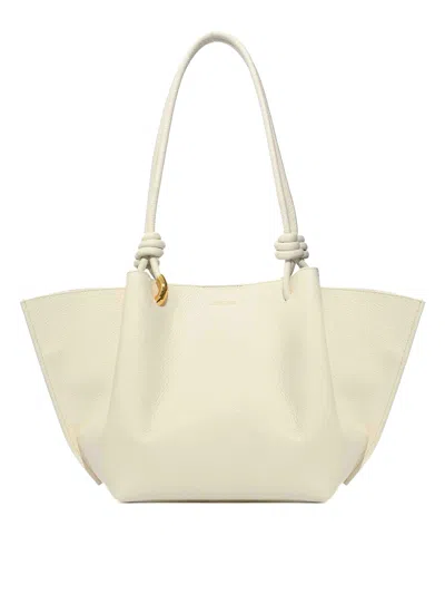 Coccinelle Finn Medium Crab Pearl Leather Bag In Multi