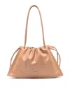 Coccinelle Dulse Shoulder Bag In Beige