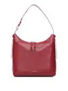 Coccinelle Handbag Grained Leather In Red