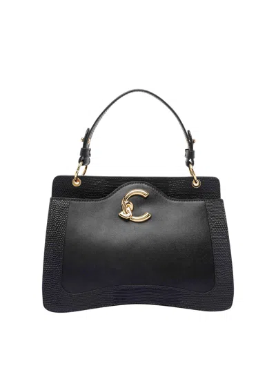 Coccinelle Black C-me Bimateri Handbag