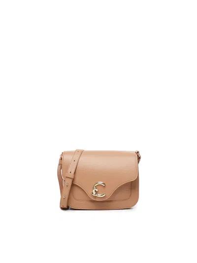 Coccinelle Borsa A Tracolla C-me In Nude