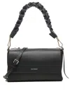 Coccinelle Boheme Grana Double Shoulder Bag In Black