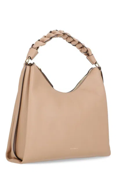 Coccinelle Braided Handle Shoulder Bag In Multi