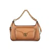 Coccinelle Brown Leather Handbag In Brown