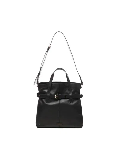 COCCINELLE BUCKET BAG WITH BUCKLE