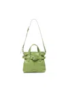 Coccinelle Bucket Bag With Buckle In Green