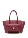 Coccinelle Sopping Bag In Burgundy