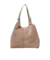 Coccinelle C-easy Large Tote Bag In Brown