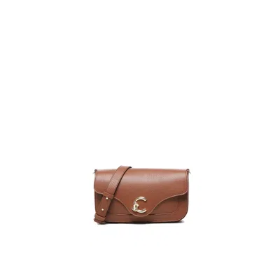 Coccinelle C-easy Medium Bag In Brown