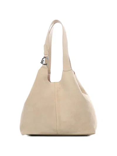 Coccinelle C-easy Shoulder Bag In White