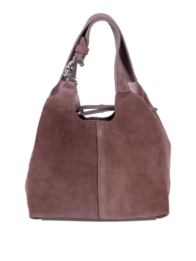 Coccinelle Double Handle Shoulder Bag In Pink